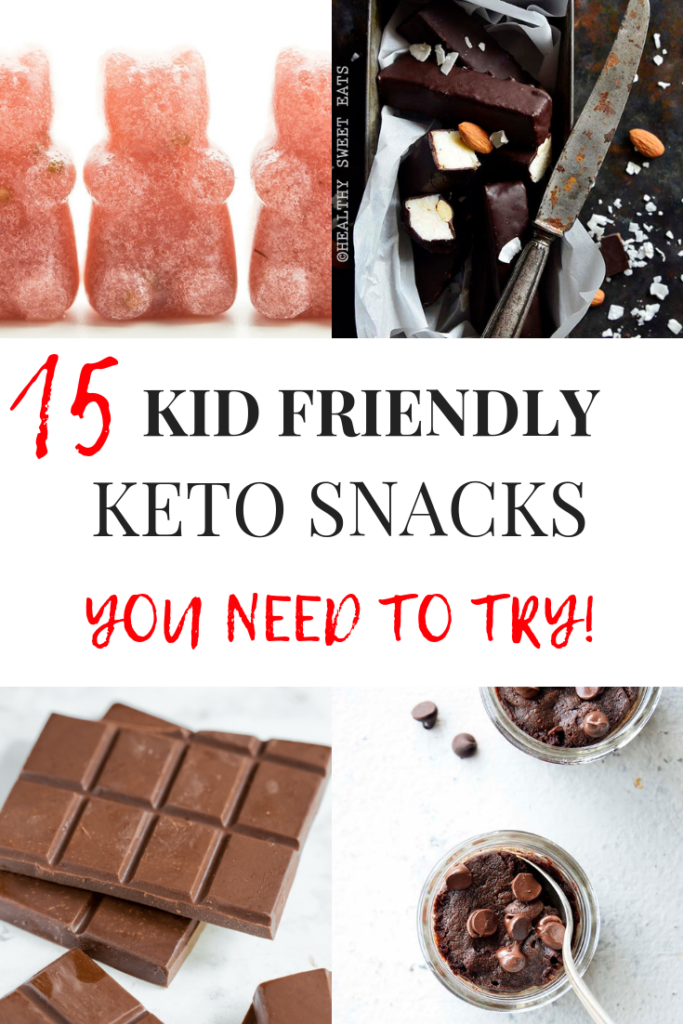 15 Keto Snacks that are kid friendly and adults will love as well.