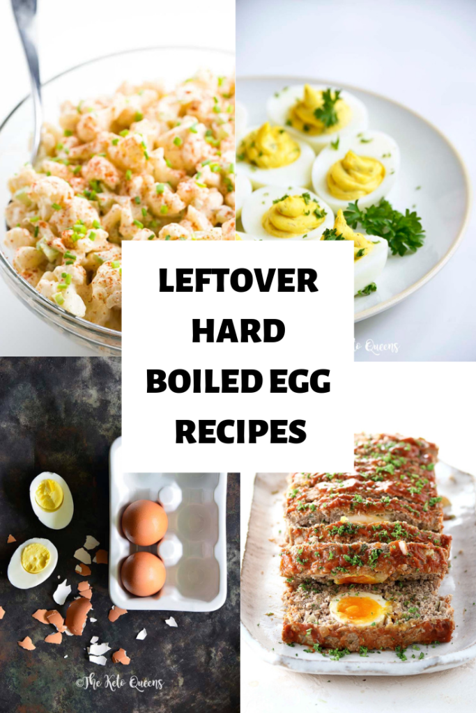 LEFTOVER HARD BOILED EGGS RECIPES