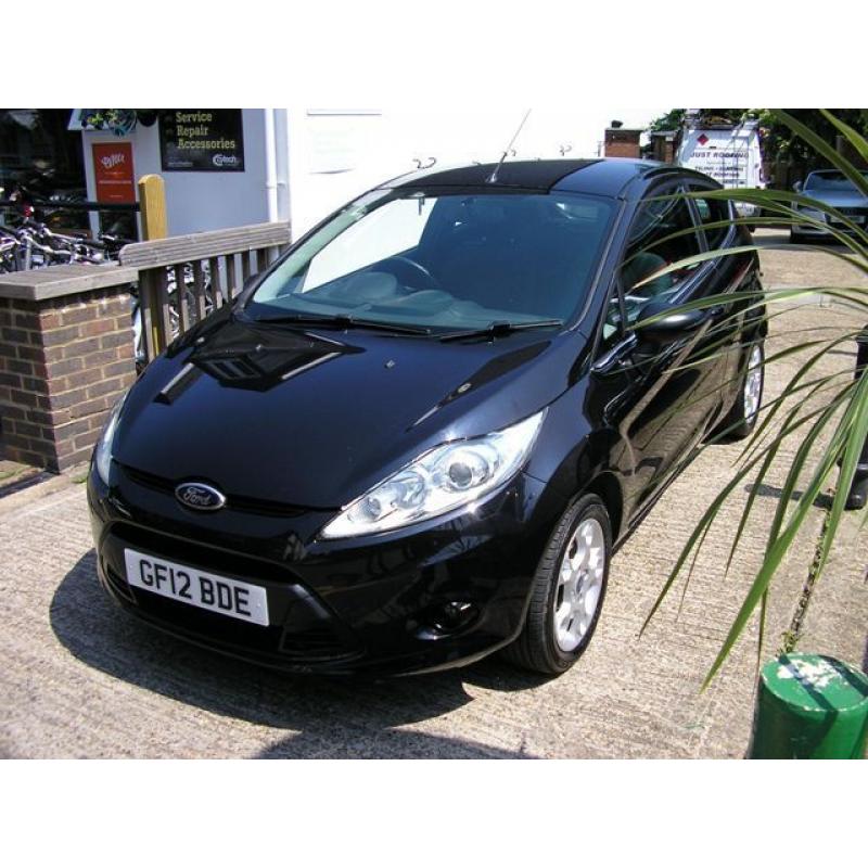 2012 FORD FIESTA 1.25 ZETEC 3 DOOR/26,090 MILES FROM NEW