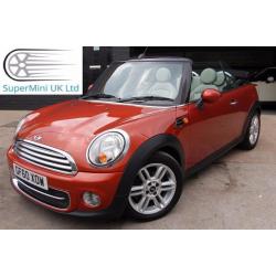 MINI CONVERTIBLE COOPER D Orange Manual Diesel 2010