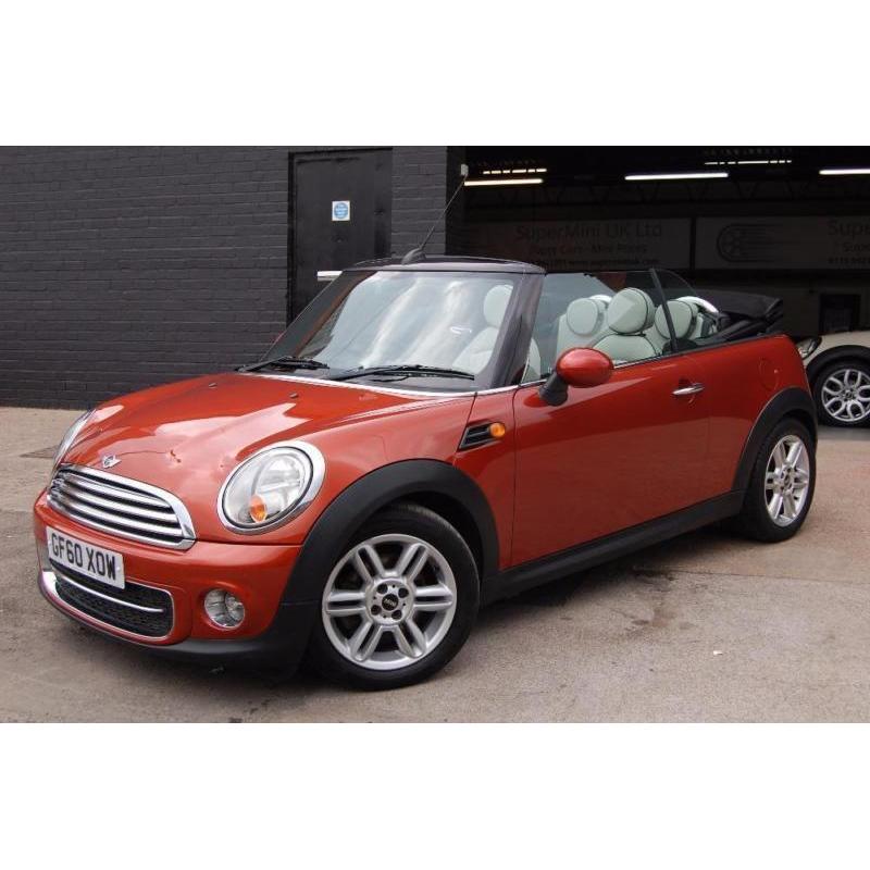 MINI CONVERTIBLE COOPER D Orange Manual Diesel 2010