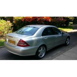 2002 Mercedes C270 CDI avantgarde, Black leather immaculate in & out