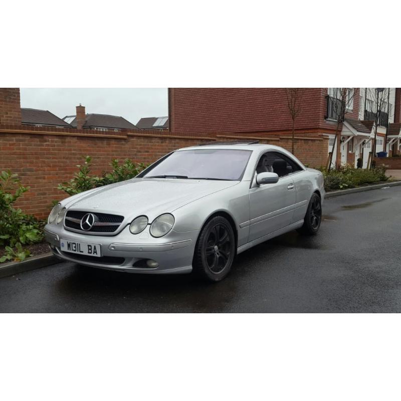 Mercedes CL 500 AMG Auto (2000/W Reg) - C63 AMG EXHAUST (LOUD) - Needs Attention/TLC -