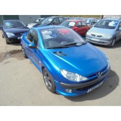 Peugeot 206 1.6 5dr (a/c) 6 MONTHS WARRANTY INCLUDED