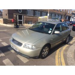 AUDI A3 1.8 TURBO 5 DOOR AUTOMATIC 2002 1 YEAR MOT LOW MILEAGE HPI CLEAR DRIVES WELL