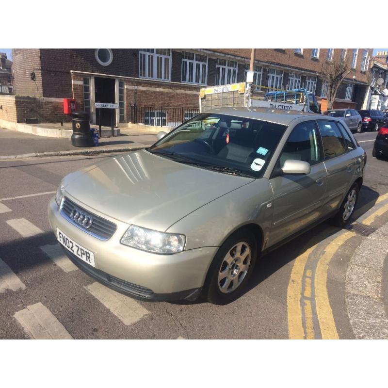 AUDI A3 1.8 TURBO 5 DOOR AUTOMATIC 2002 1 YEAR MOT LOW MILEAGE HPI CLEAR DRIVES WELL