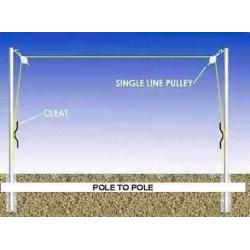 WASHING LINE POLES