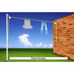 WASHING LINE POLES