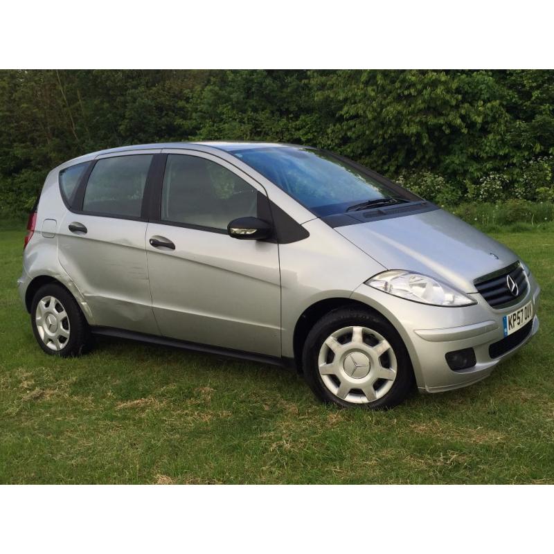 BARGAIN 2007/57 MERCEDES A-CLASS 180 CDi 2.0 SE DIESEL MANUAL 160K MOTORWAY MILES, FSH LONG MOT