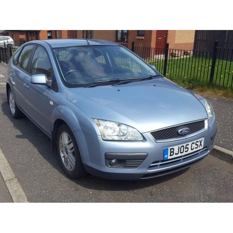 Ford Focus - GHIA 1.6 TDCI Diesel -Full Service History - 1 Year MOT - Good Condition - 5 Door