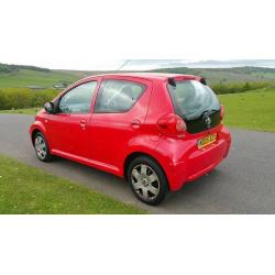 2005 TOYOTA AYGO+ 1.0L VVT-I RED, 5 DOOR