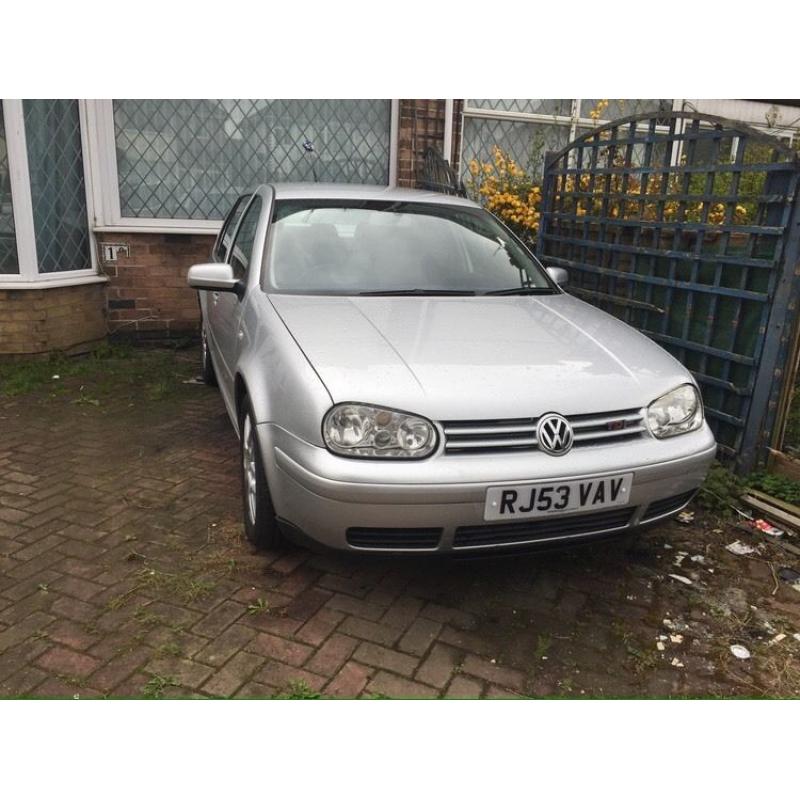 Vw golf gttdi 150bhp low miles bargain