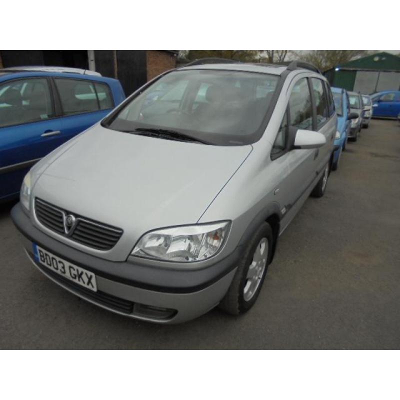 Vauxhall Zafira 1.8 i 16v Elegance 5dr 7 ER