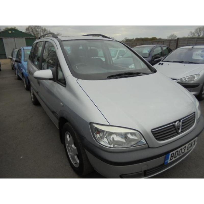 Vauxhall Zafira 1.8 i 16v Elegance 5dr 7 ER