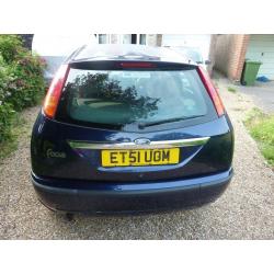 2002 Ford Focus 1.8 Ghia 5 door Hatchback