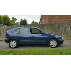 2002 Renault Megane 1.6 Fidji, 12 Months MOT, ICE COLD AIR CON, Low Mileage Car!