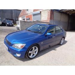 2001 LEXUS IS200 SE 2.0 AUTOMATIC 4 DOOR SALOON BLUE LONG M.O.T