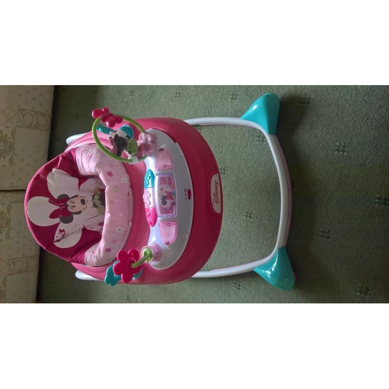 disney minnie mouse baby walker