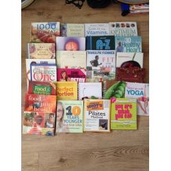 Job lot car boot books health fitness