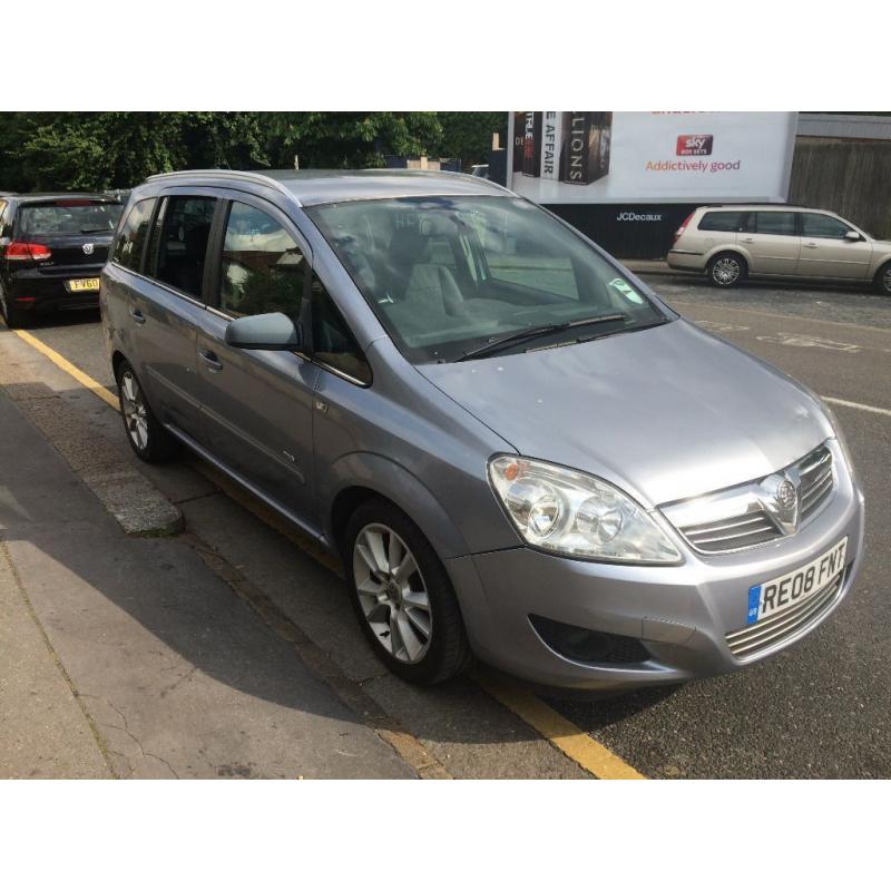 2008 Vauxhall ZAFIRA 1.9 CDTi 16v Design 5dr *Lady Owner* HPI Clear *03-Months Warranty* 01-Year MOT