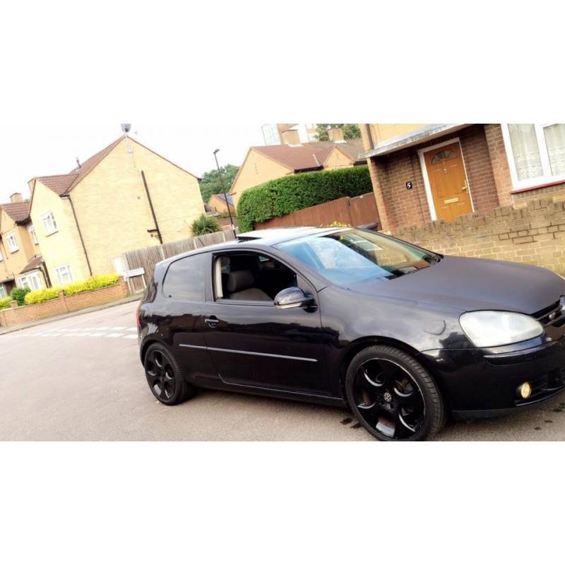 2006 VOLKSWAGEN GOLF, MANUAL, 4MOTION GT 4WD, *1 YEAR(S) MOT* TINTED, SUNROOF, VW ASTRA CIVIC SWAP