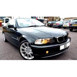 BMW 3 SERIES 318 PETROL CONVERTIBLE, EXCELLENT CONDITION, 3 MONTH WARRANTY, P/X WELCOME