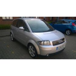 Audi A2, 1.4 litre, X reg 2000, Mot February 2017, full service history