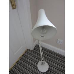 Anglepoise lamp white Vintage 1970's