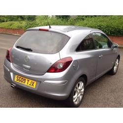 VAUXHALL CORSA 1.2 SXI 3DOOR,HPI CLEAR,1 OWNER,YEAR M.O.T,PRIVACY TINTED GLASS,ALLOYS,AUX,FOG LIGHTS