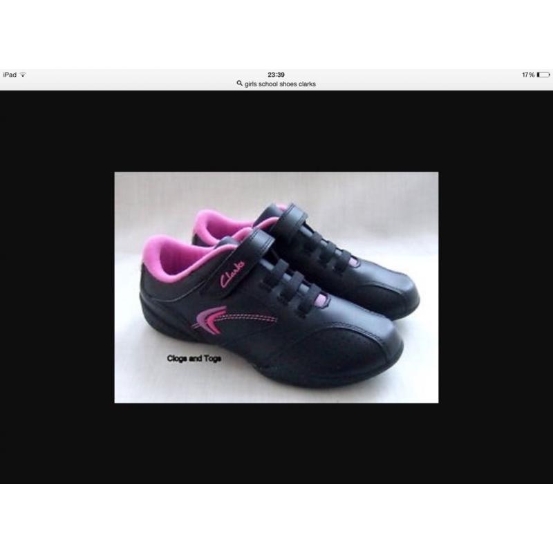 Girls trainers (new from Clarks)