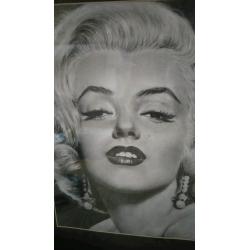 Hand Drawn picture of Marilyn