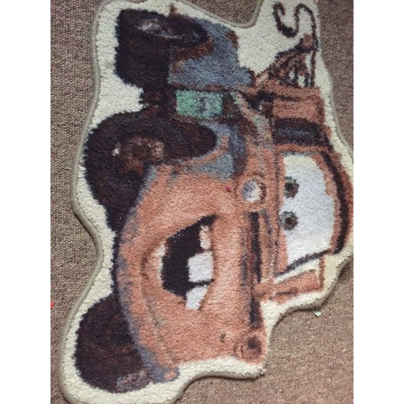 Mater from Disney Cars Rug- Barely New