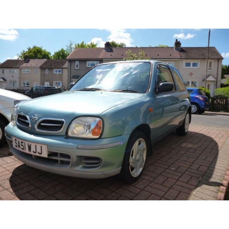 2001 51 Nissan Micra 1.0 3dr hatchback