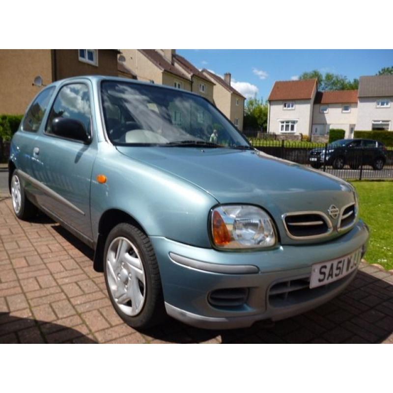 2001 51 Nissan Micra 1.0 3dr hatchback