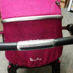 Silver Cross wayfarer pink. Comes with matching carseat. Carry cot. Carseat addaptors. Raincover