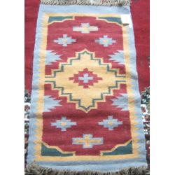 Kilim Rug Red 24 x 40cm CN270