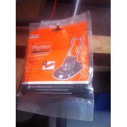 FLYMO MICRO LITE LAWNMOWER WITH NEW BLADES & GARDEN SEATS & WELDED MESH