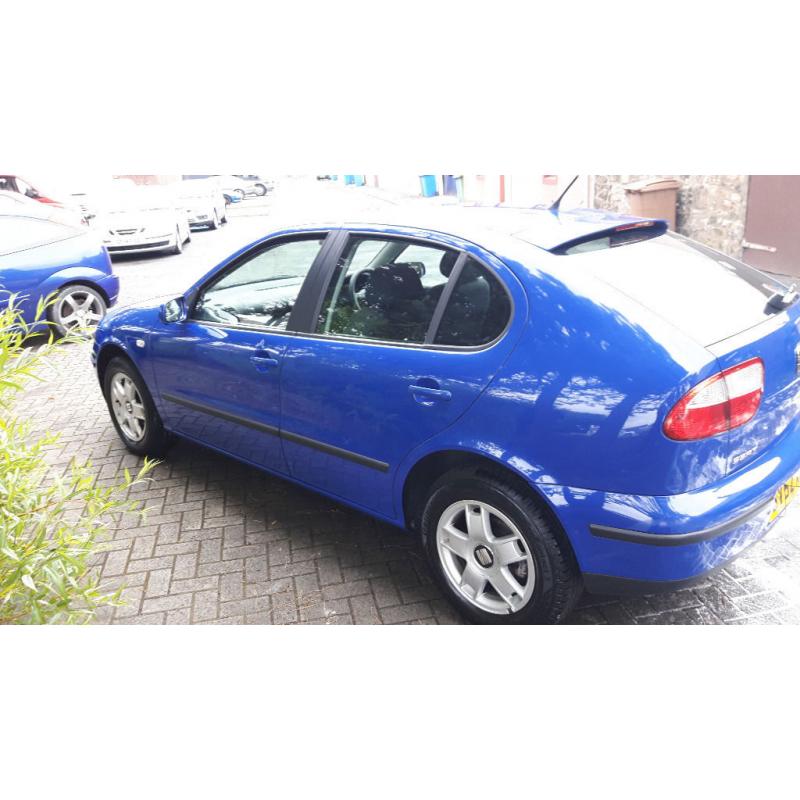 Seat leon in great condition and very low miles with 0% finance and no credit check