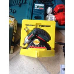 Makita drill Bosch screwdriver and black and decker circular saw