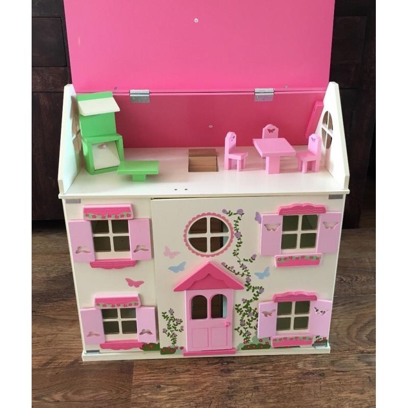 Wooden doll house