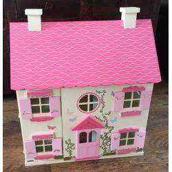 Wooden doll house