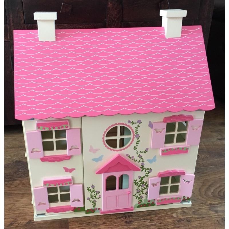 Wooden doll house