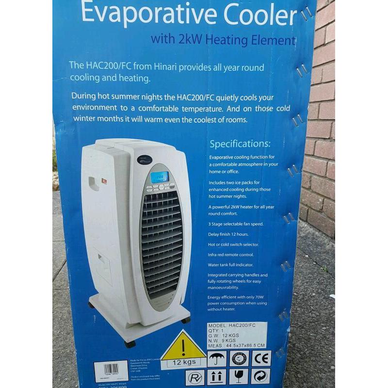 ELECTRIC HEATER AND COOLING UNIT