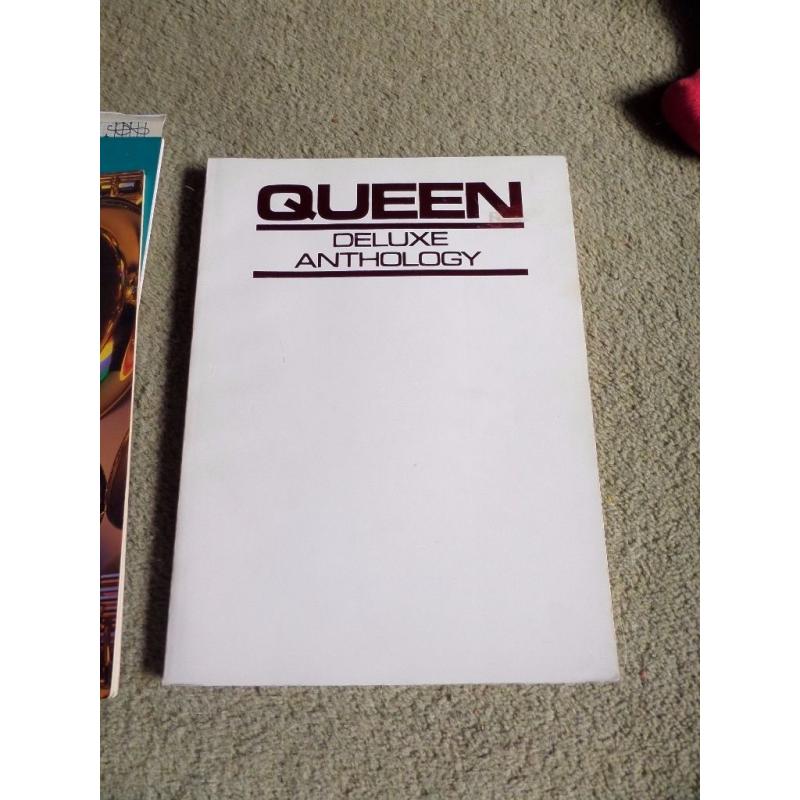 Queen Deluxe Anthology, music book