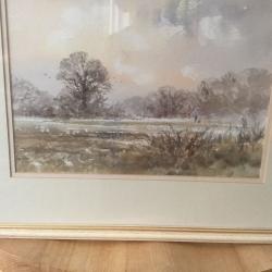 Original watercolour by Allan Morgan