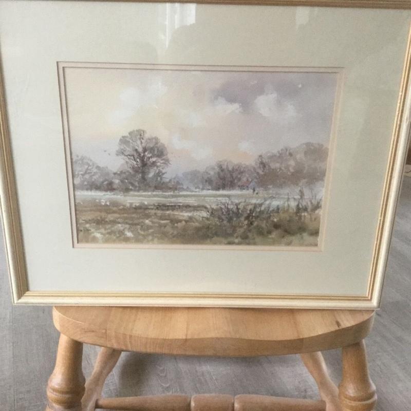 Original watercolour by Allan Morgan