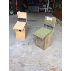 Bird boxes X 2