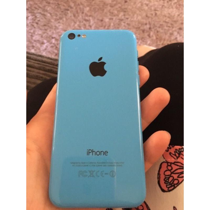 apple iphone 5c blue 16gb vodafone