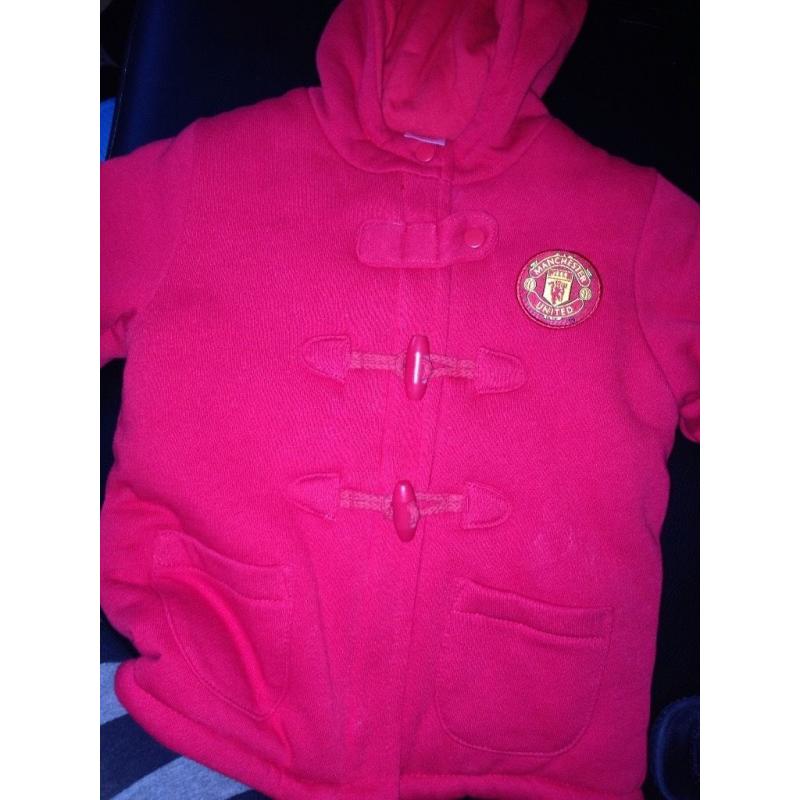 Baby Manchester United coat