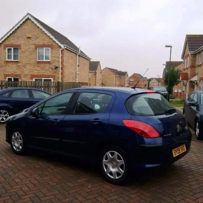 2008 PEUGEOT 308 S 1.4 LITRE, MOT 12 MONTHS, FULL SERVICE HISTORY, ONE PREVIOUS OWNER